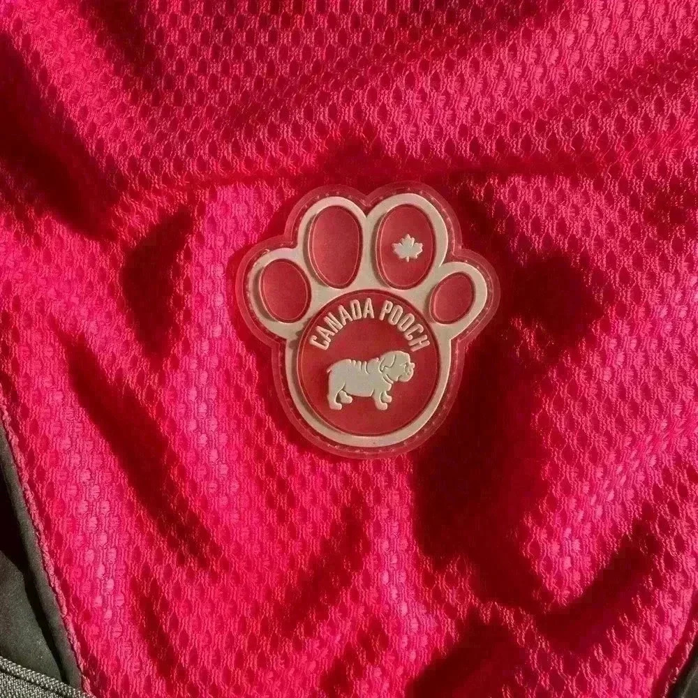 Canadian Pooch Chill Seeker Cooling Vest Large Dog Pet Bright Pink Size 28 - Picture 3 of 4